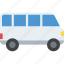 minibus, public transport, transportation, traveling conveyance, van 