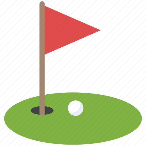 Golf club, golf course, golf field, golf ground, leisure game icon - Download on Iconfinder