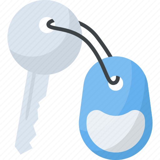 Hoteling, key chain, keyfob, keyring, room accessibility icon - Download on Iconfinder