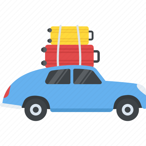 Loaded cab, taxi, transport, transportation, travelling icon - Download on Iconfinder