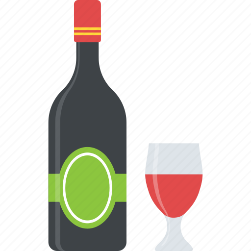 Champagne, dinner drinks, party alcohol, summer beverage, wine bucket icon - Download on Iconfinder