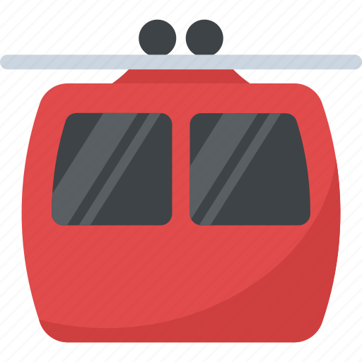 Cable car, cable lift, cableway, chairlift, hilly transportation icon - Download on Iconfinder