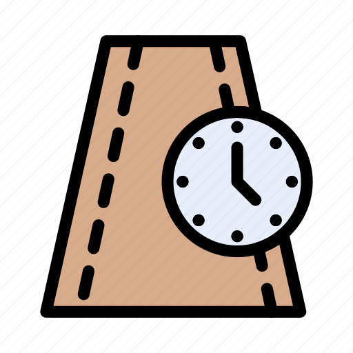 Clock, road, time, tour, watch icon - Download on Iconfinder