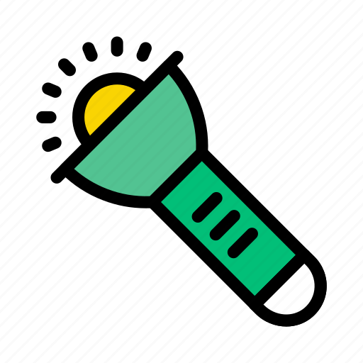 Bulb, electric, flashlight, torch, tour icon - Download on Iconfinder