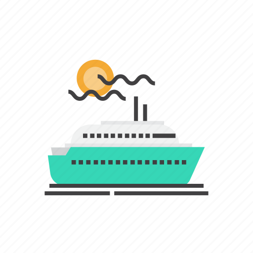 Boat, cruise, cruser, sail, sailing, ship icon - Download on Iconfinder