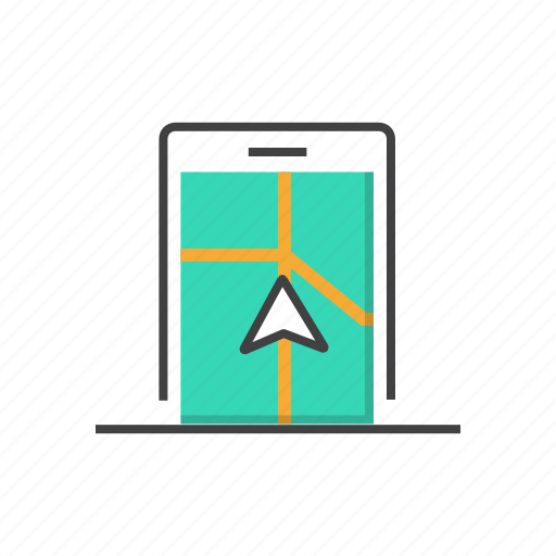 Direction, gps, location, map, navigation icon - Download on Iconfinder