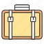 bag, briefcase, carry, luggage, tour 