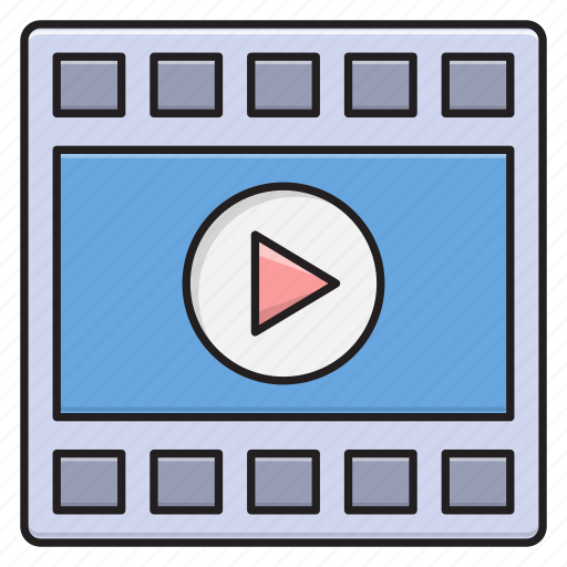 Film, movie, play, reel, video icon - Download on Iconfinder