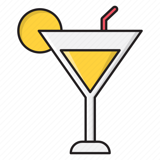 Margarita, straw, glass, beverage, juice icon - Download on Iconfinder