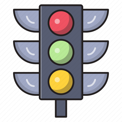Road, light, signal, traffic, led icon - Download on Iconfinder