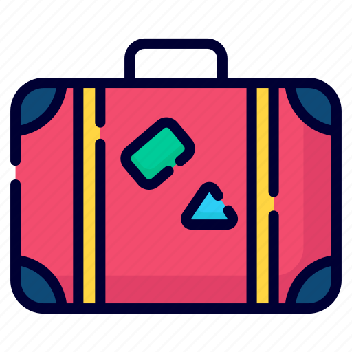Luggage, suitcase, travel, briefcase, trip, vacation, traveling bag icon - Download on Iconfinder