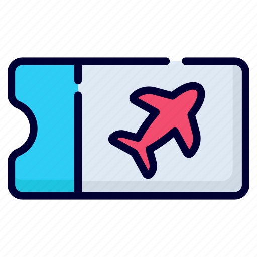 Air ticket, ticket, air, booking, flight, transportation, travel icon - Download on Iconfinder