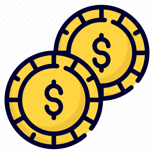 Dollar, money, coins, business, currency, finance, cash icon - Download on Iconfinder