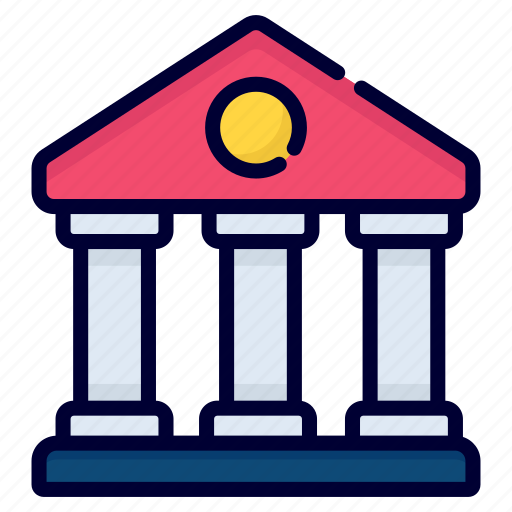 Bank, building, government, deposit, savings, finance, banking icon - Download on Iconfinder