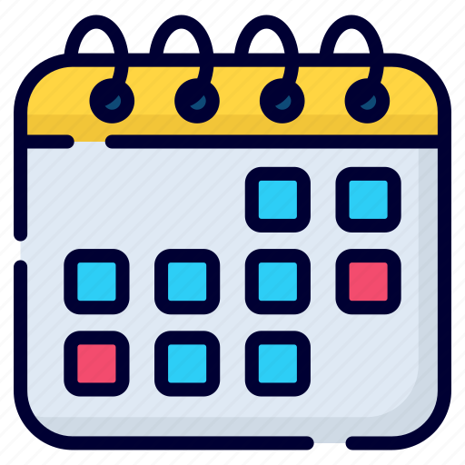 Calendar, appointment, date, schedule, time, event, holidays icon - Download on Iconfinder