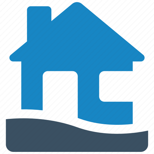House, home, building, architecture, property, land, household icon - Download on Iconfinder