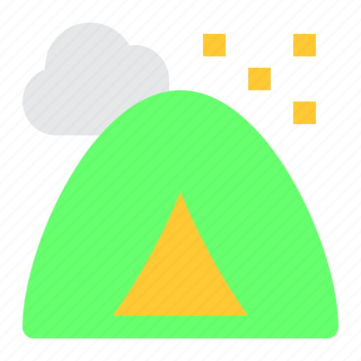 Travel, camping, tent, outdoors, camp icon - Download on Iconfinder