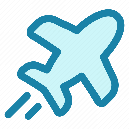 Airplane, plane, flight, travel, transportation, transport, vacation icon - Download on Iconfinder