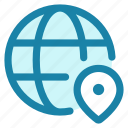 destination, location, map, navigation, globe, pin, gps