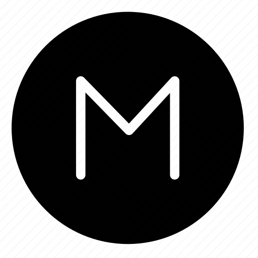 M, metro, sign, subway, transport, travel, undeground icon - Download on Iconfinder