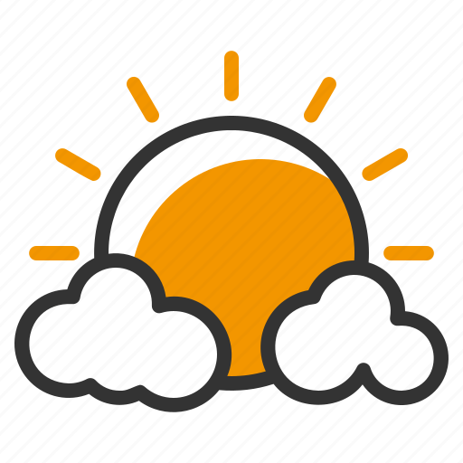 Sun, cloud, weather, season, sunny icon - Download on Iconfinder
