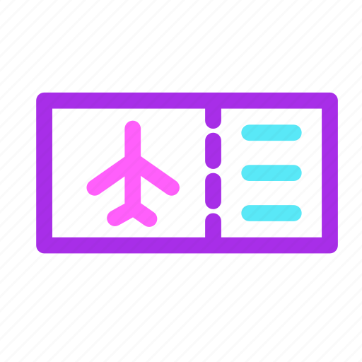 Boarding, pass, ticket, travel, holiday, transport icon - Download on Iconfinder