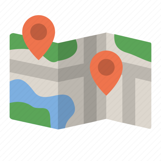 Destinations, find, google, location, map, pin, places icon - Download on Iconfinder