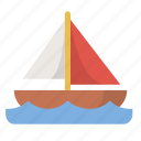 boat, leisure, nautical, ocean, sail, sailboat, sea