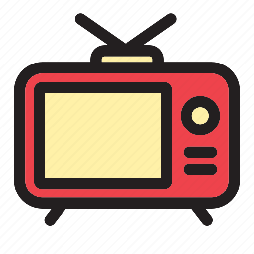 Tv, screen, television, display, old, travel icon - Download on Iconfinder