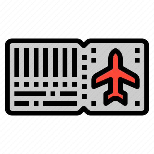 Air, flight, plane, ticket, travel icon - Download on Iconfinder
