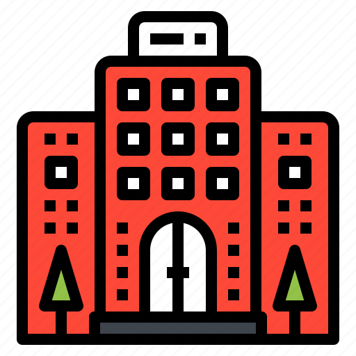 Building, hotel, room, sleep, travel icon - Download on Iconfinder
