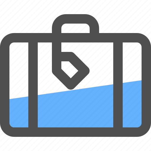 Luggage, baggage, briefcase, tourism, travel, vacation icon - Download on Iconfinder