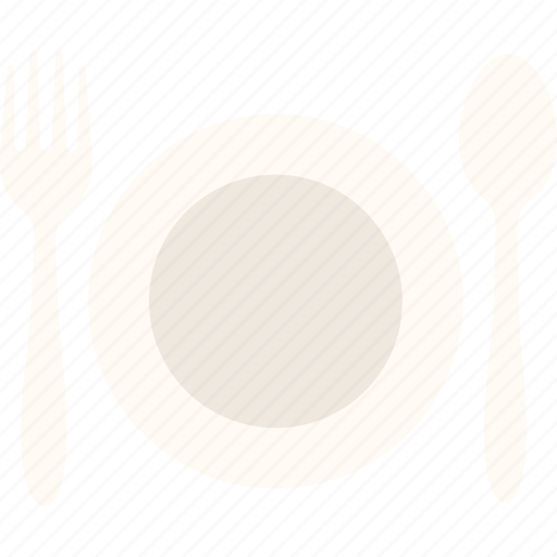Plate, spoon, fork, food, sign, travel, trip icon - Download on Iconfinder