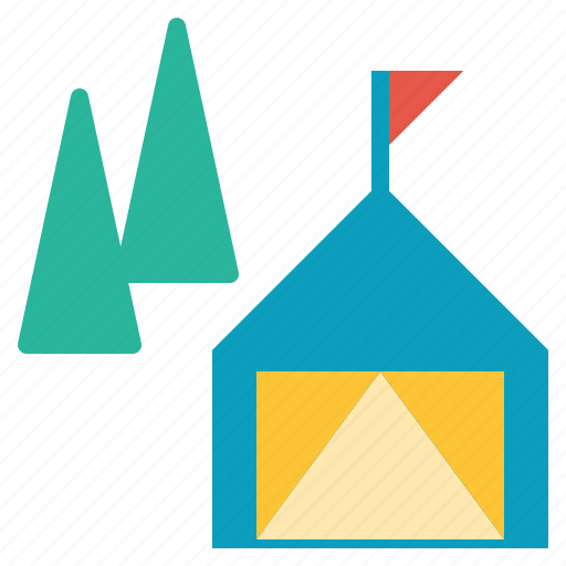 Camping, tent icon - Download on Iconfinder on Iconfinder