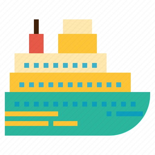 Boat, cruise, ship, transportation, yacht icon - Download on Iconfinder