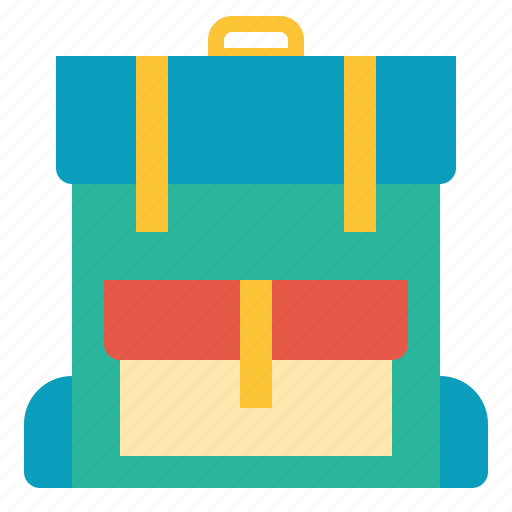 Backpack, bags, luggage, travel icon - Download on Iconfinder