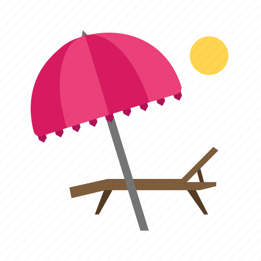 Beach, sand, sky, summer, sun, travel, umbrella icon - Download on Iconfinder