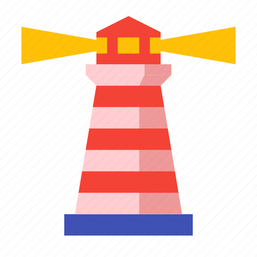 Lighthouse, light, navigation, sea, seacoast, tower icon - Download on Iconfinder