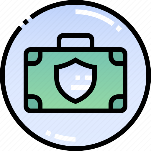Travel, insurance, tourism, protection, transport, safety, security icon - Download on Iconfinder