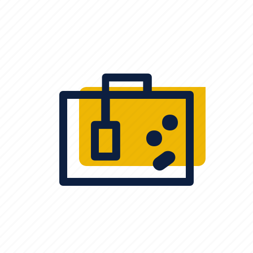 Briefcase, carry, documents, travel, work icon - Download on Iconfinder