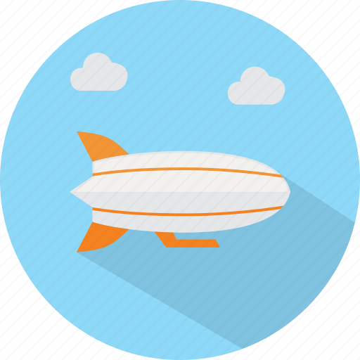 Travel, vacation, zeppelin icon - Download on Iconfinder