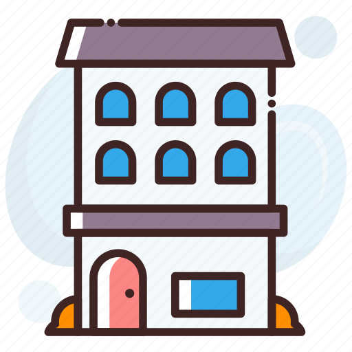 Building, five star hotel, hotel, lodge, real estate icon - Download on Iconfinder