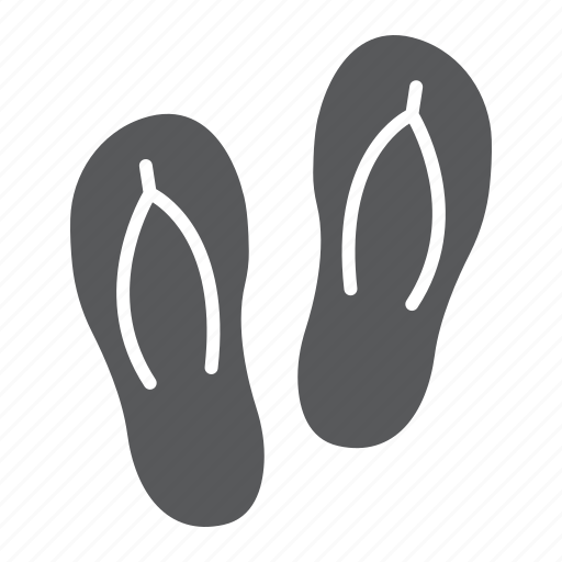 Beach, flip, flops, footwear, slippers, tourism, travel icon - Download on Iconfinder