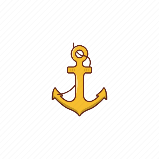 Anchor, marine, boat, nautical, summer icon - Download on Iconfinder