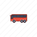 bus, vehicle, transport, travel, tour