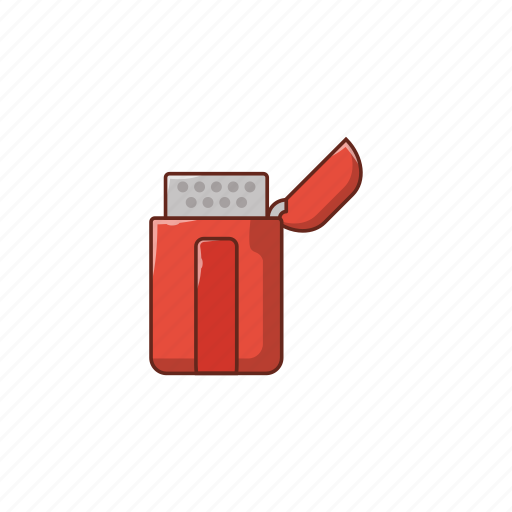 Lighter, flame, fire, flammable, zipper icon - Download on Iconfinder