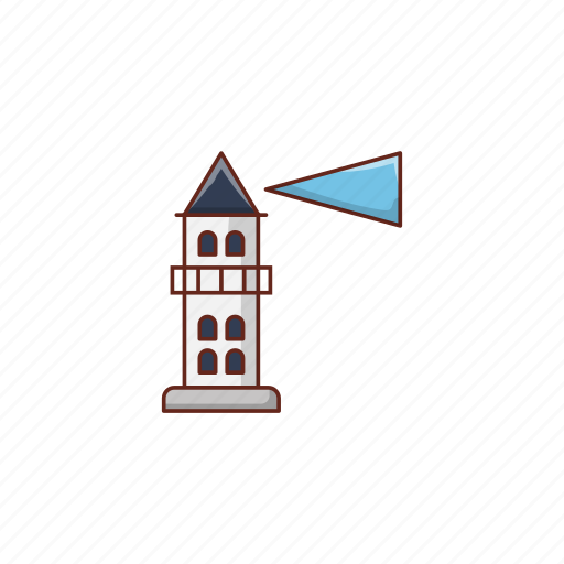Lighthouse, tower, building, control, tour icon - Download on Iconfinder