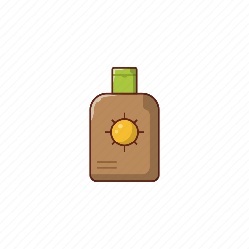 Sunblock, lotion, cosmetic, cream, beauty icon - Download on Iconfinder
