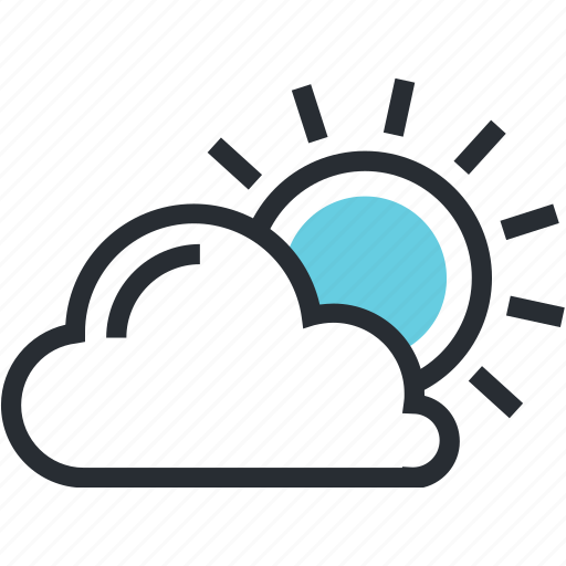 Cloud, forecast, nature, sun, tourism, travel, weather icon - Download on Iconfinder