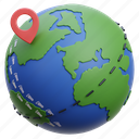 globe, earth, location, planet, world, map, pin, global 
